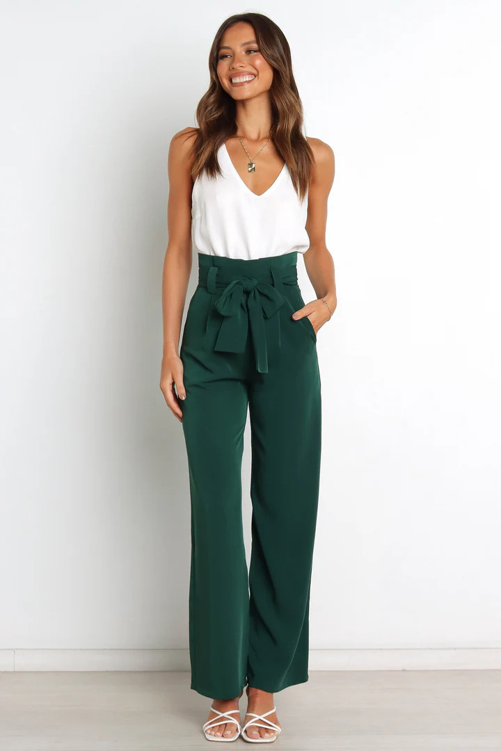 Kieran Pants - Emerald Green | Petal & Pup (US)