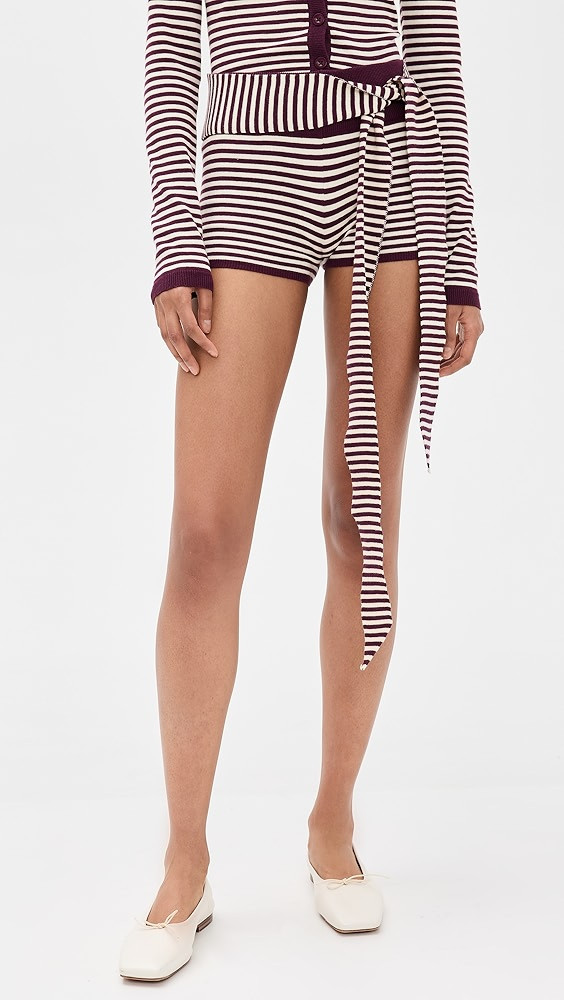 Mischief Knit Hot Shorts | Shopbop