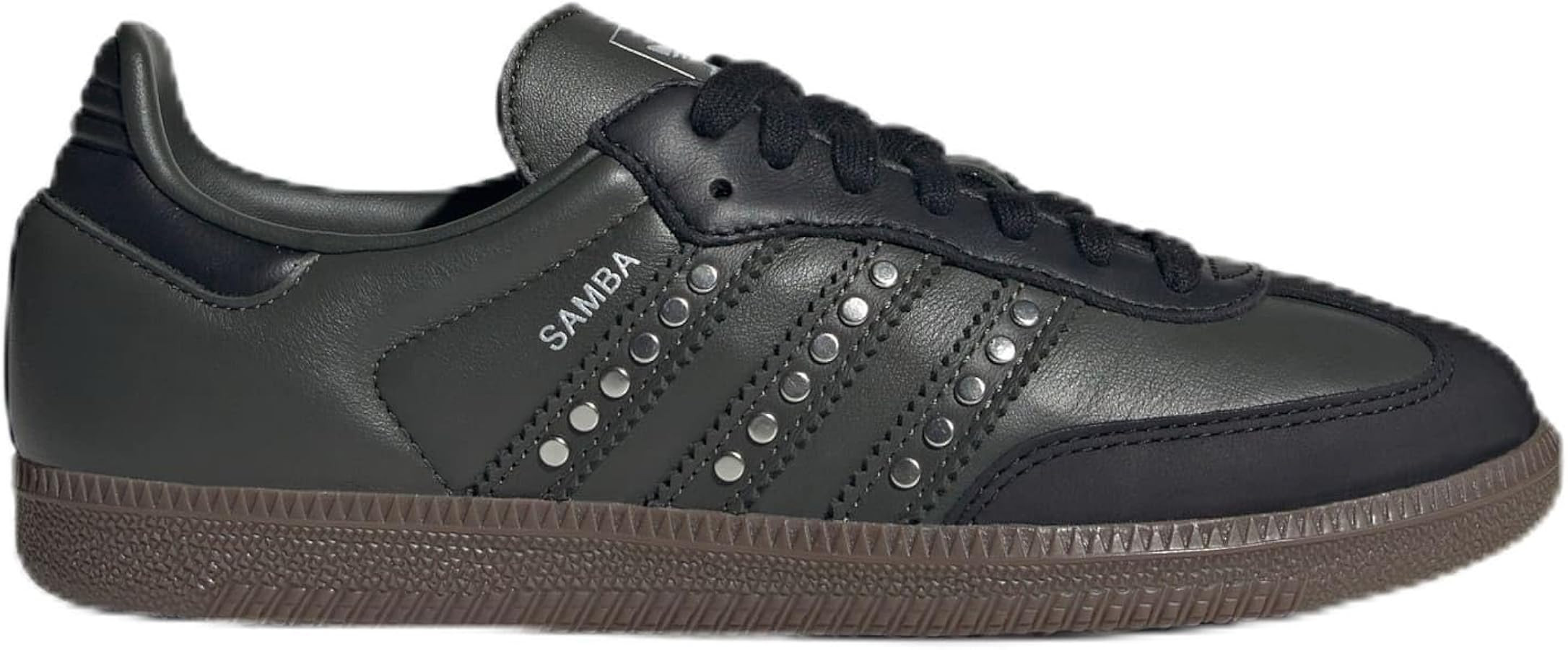 adidas Samba OG Women's Shoes, Core Black/Legend Earth/Gum5, Size 9.5 | Amazon (US)