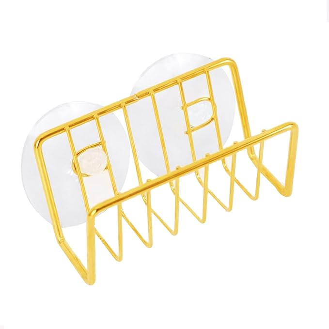 Kitchen Sink Suction Holder for Sponges, Strainer, Stopper. Food Grade Stainless Steel, No Drilli... | Amazon (US)