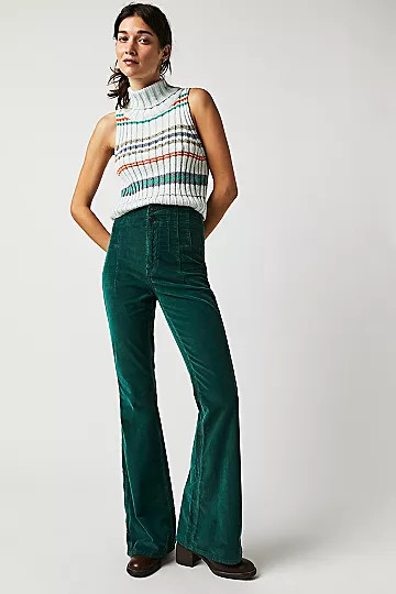 Jayde Cord Flare Jeans | Free People (Global - UK&FR Excluded)