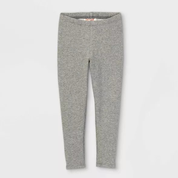 Toddler Girls' Solid Cozy Lined Leggings - Cat & Jack™ | Target