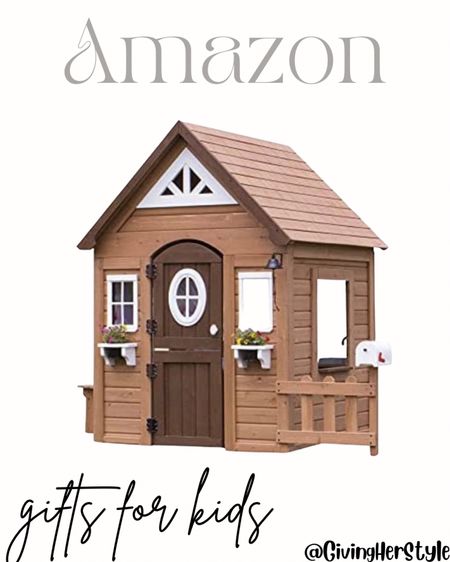 Amazon gift ideas for kids! 
| amazon | amazon prime | amazon kids | outdoor play house | playhouse | backyard | wooden playhouse | amazon toys | best of amazon | amazon favorites | prime | prime finds | amazon finds | amazon gifts | amazon kids | amazon toys | amazon holiday | gifts for girls | gifts for boys | gifts for children | toys | stocking stuffers | affordable gifts | budget friendly gifts | Christmas | holiday | gift guide | gift inspo | Christmas gifts | holiday gifts | 
#amazon #gifts #amazonprime #amazonfinds #amazonchristmas #amazonkids 

#LTKGiftGuide #LTKkids #LTKHoliday