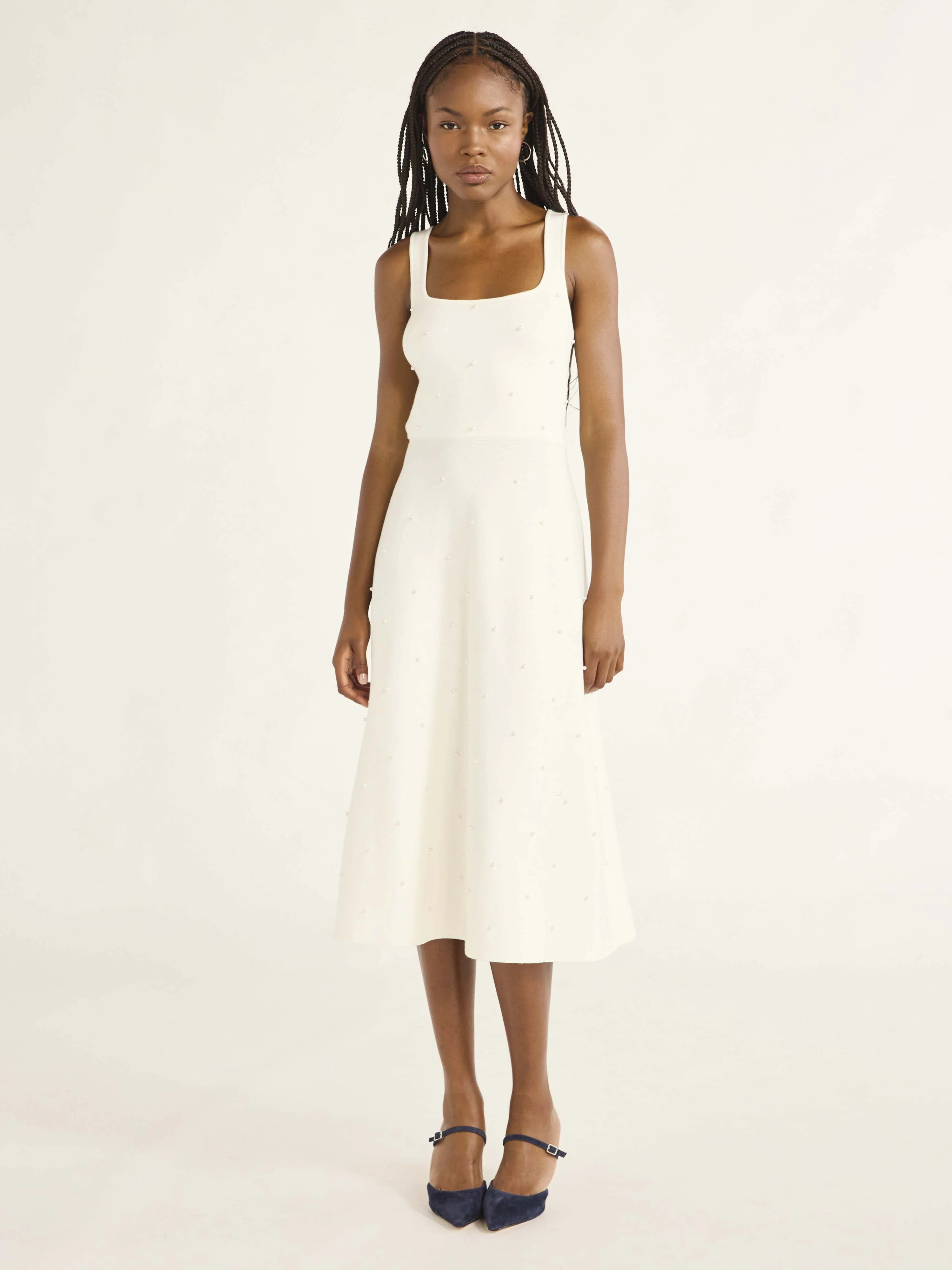 Free Assembly Women’s Beaded Sweater Dress, Sizes XS-XXXL | Walmart (US)