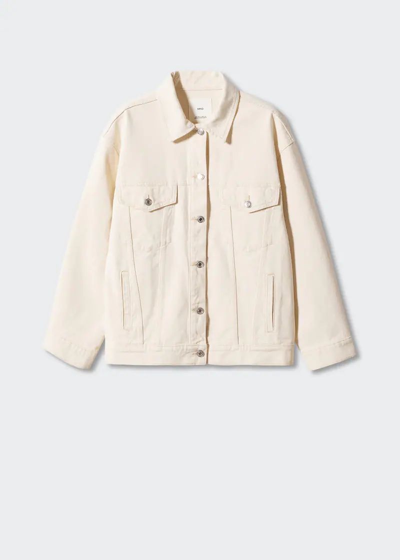 Oversize denim jacket | MANGO (US)