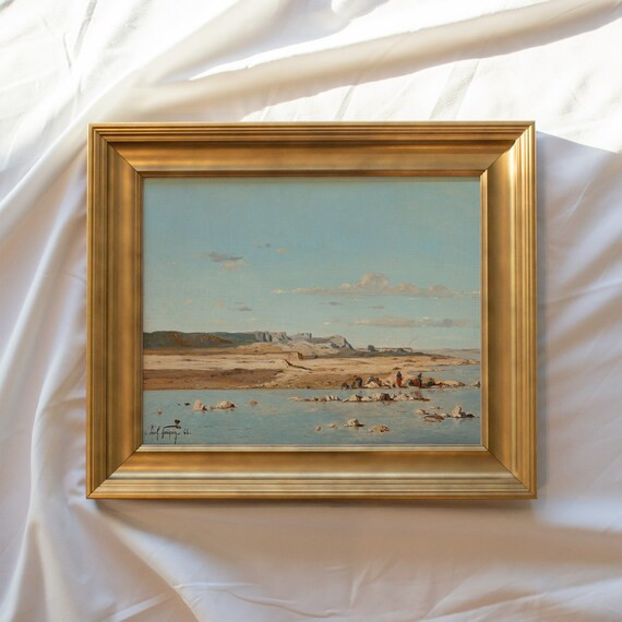 Vintage Framed Prints Antique Replica Painting Antique Wall - Etsy | Etsy (US)