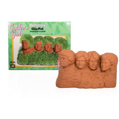 Joseph Enterprises, Inc The Golden Girls Rushmore Chia Pet Decorative Planter Toynk Exclusive | Target