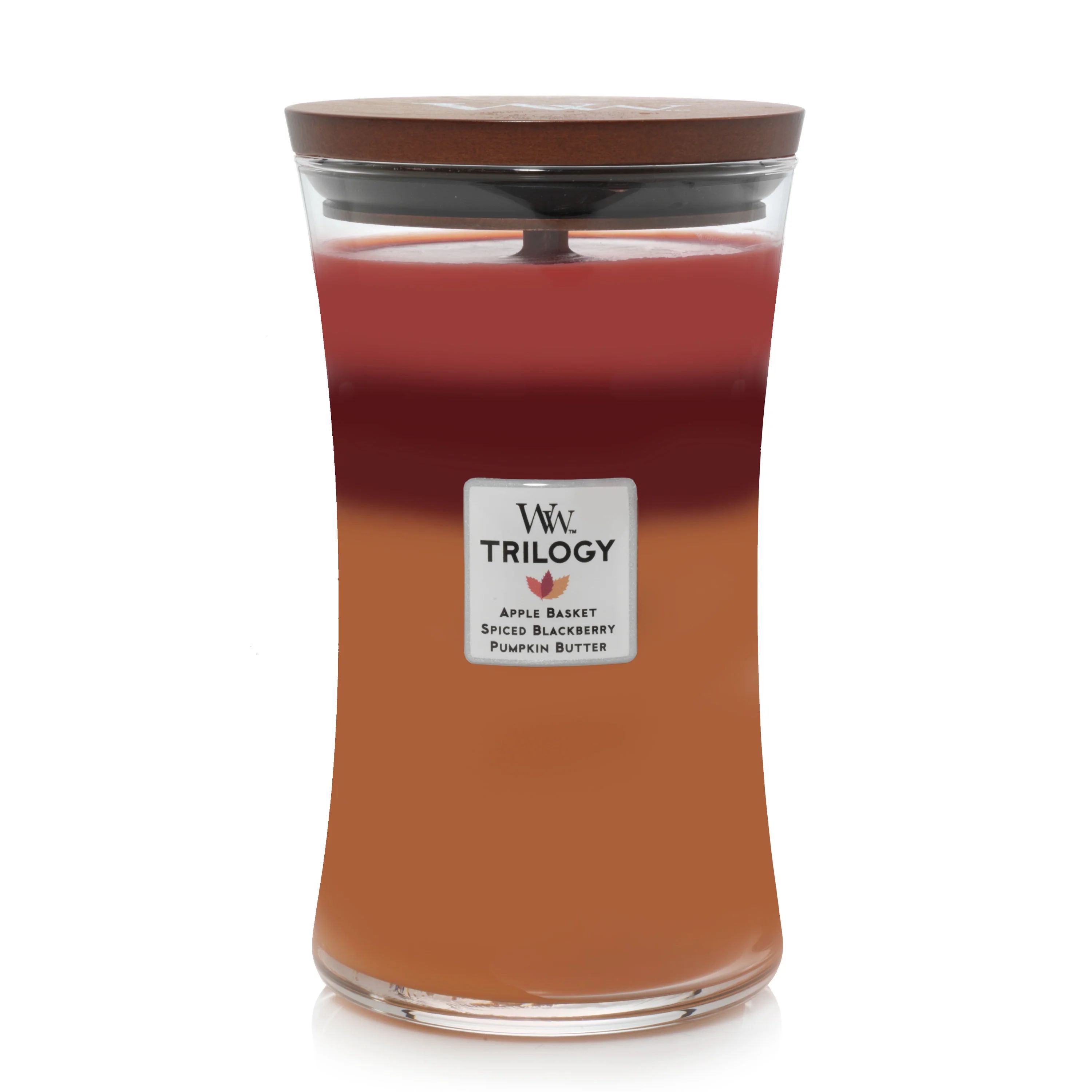 WoodWick Trilogy Autumn Harvest - Large Hourglass Candle - Walmart.com | Walmart (US)