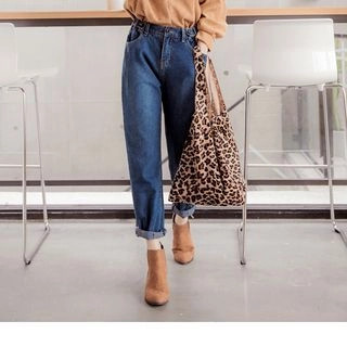 Cropped Baggy Jeans | YesStyle Global