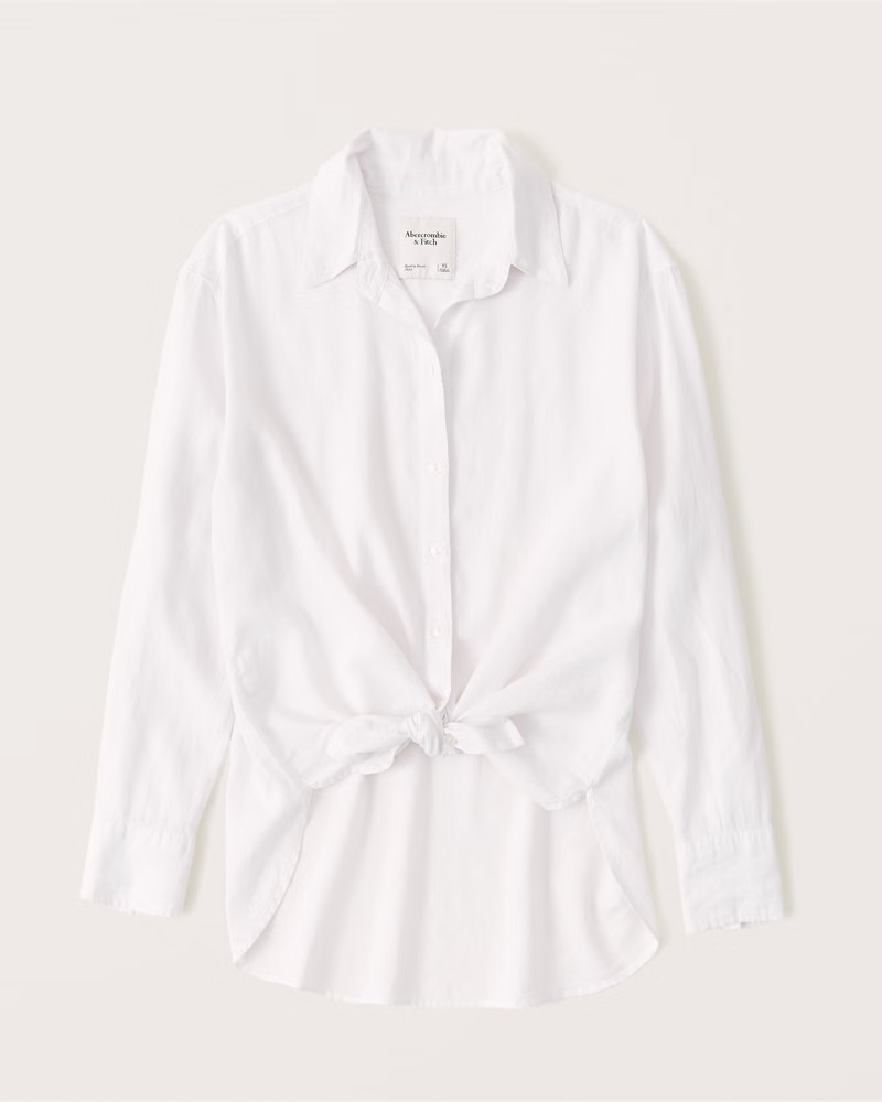 Long-Sleeve Resort Shirt | Abercrombie & Fitch (US)