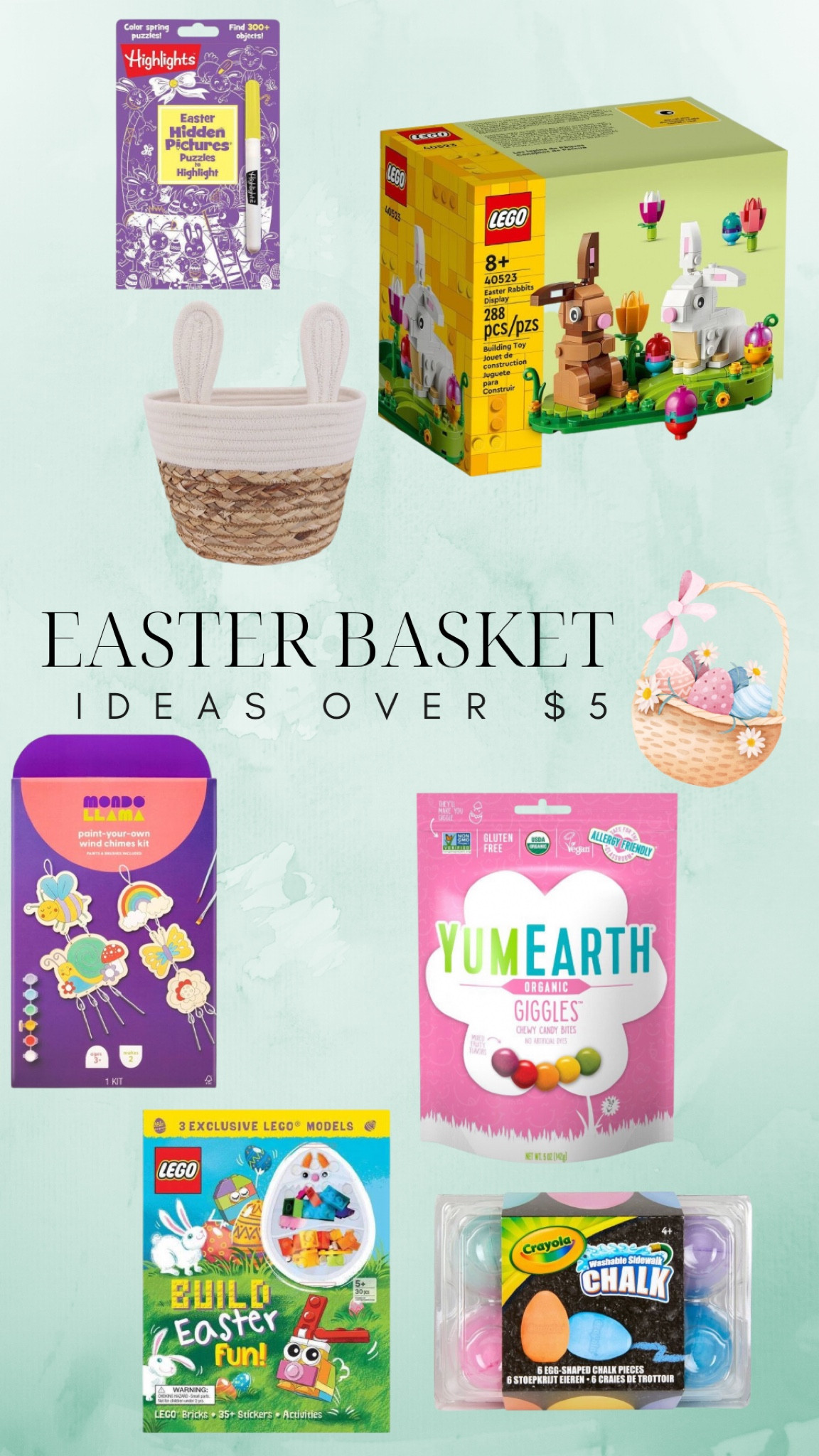 Affordable and fun Easter basket ideas for children over 5 years old✨

Easter, Easter basket, gift ideas for kids, children, crafts, legos 

#LTKfamily #LTKkids #LTKbaby