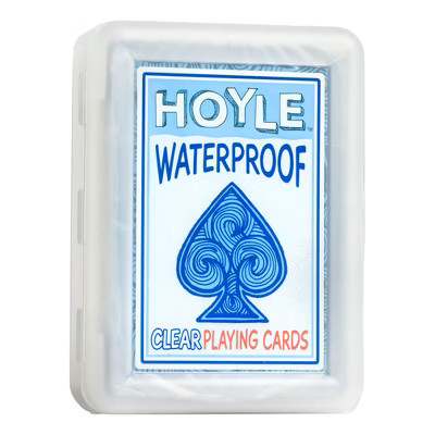 Hoyle Waterproof Clear Playing Card Game | Target
