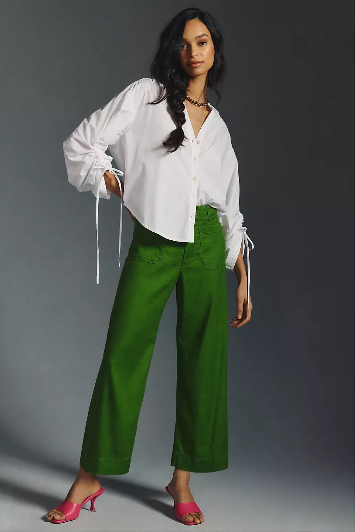 Comes in so many colors. ❤️🧡💛💚🤎. Wide legged cropped pants. Selling fast!

#LTKunder100 #LTKsalealert #LTKSeasonal