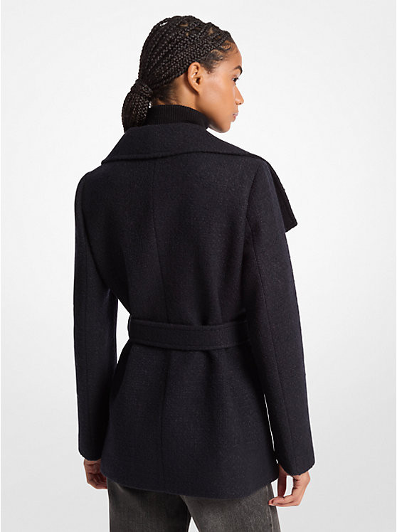 Wool Blend Belted Coat | Michael Kors US