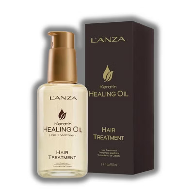 Lanza Keratin Healing Oil Hair Treatment (1.7 oz) Restores, Revives, and Nourishes Dry Damaged Hair & Scalp, With Restorative Phyto IV | Target