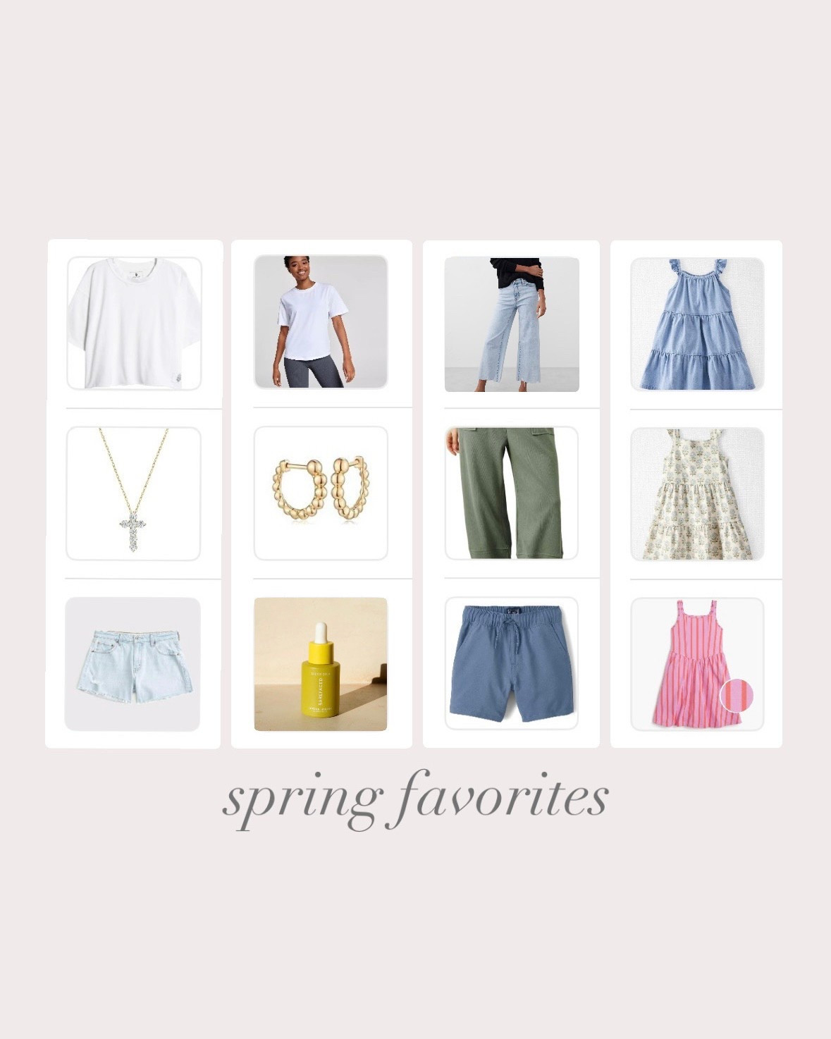 warmer weather winners for the kids, a skincare splurge, and a few things I’ve been wearing on repeat!



#LTKFindsUnder50 #LTKKids #LTKSaleAlert