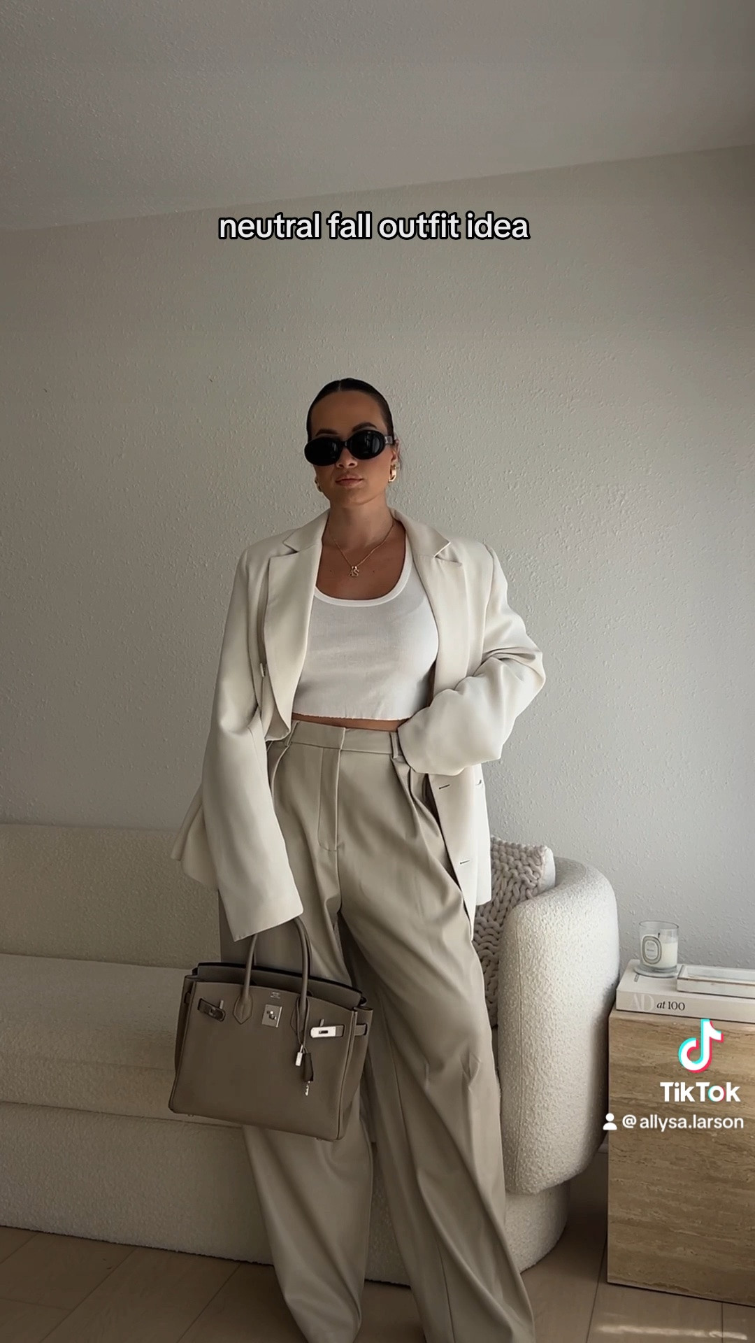 Easy neutral blazer outfit for tall - wearing the comfiest trouser pants!

#LTKootd #LTKgrwm #LTKSeasonal