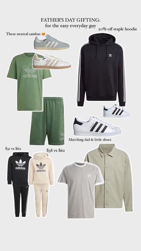 For the more lax everyday day, here are some fun gifting ideas all from @adidas. Also found some sweet matching moments for the littles! 

Dressupbuttercup.com 

#dressupbuttercup #adidaspartner #createwithadidas 

#LTKStyleTip #LTKMens #LTKFamily