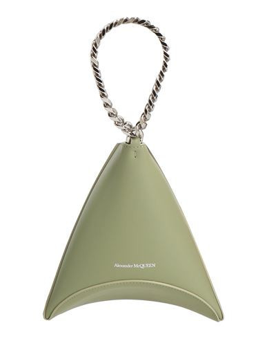 Mcqueen Woman Handbag Light green Size - Leather | YOOX (US)