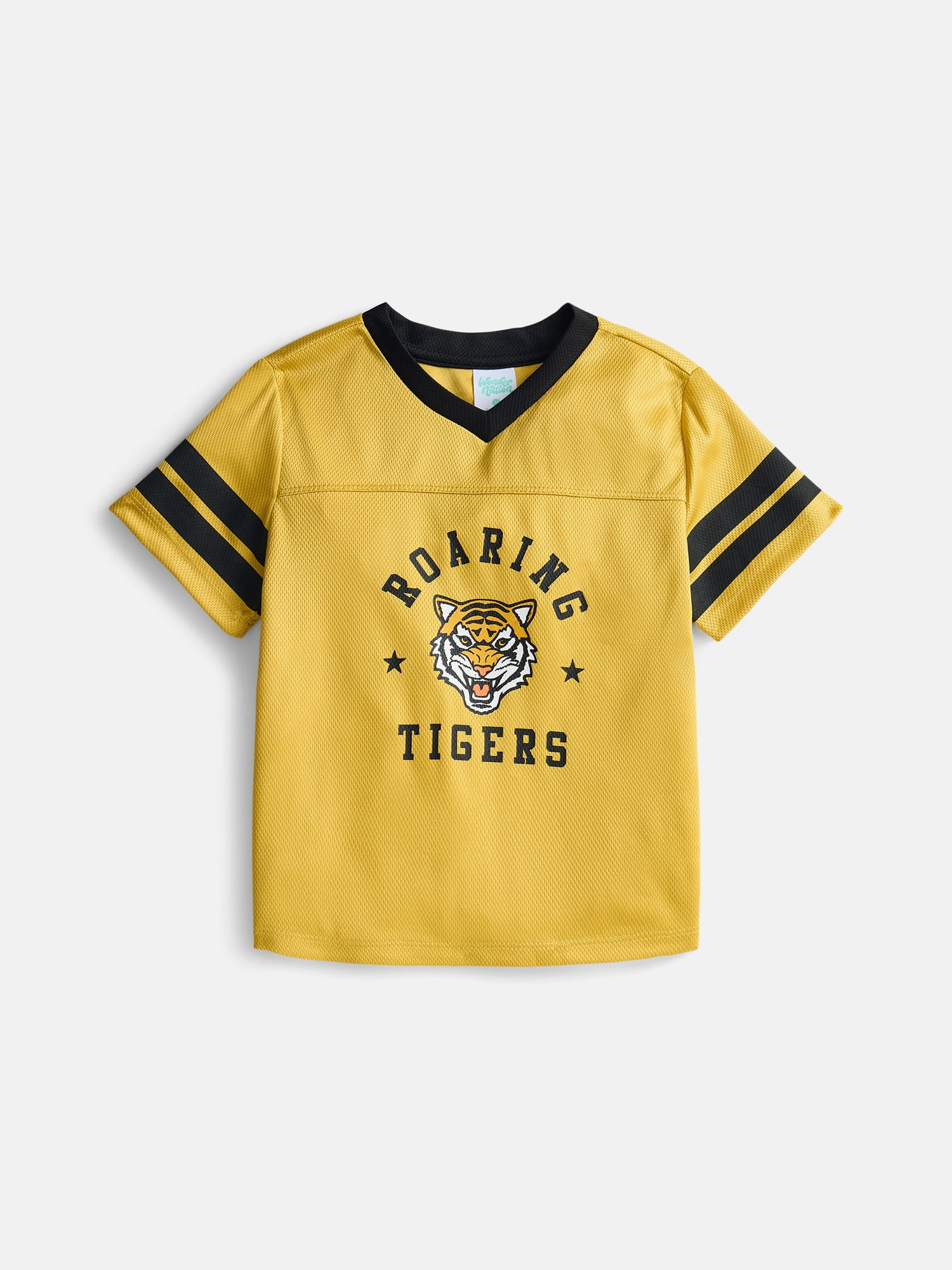 Wonder Nation Toddler Boys Football Tee, Sizes 12M-5T | Walmart (US)