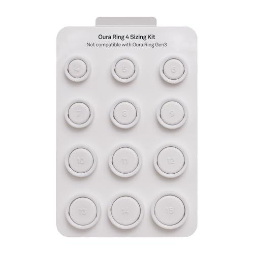 Oura Ring 4 Sizing Kit - Size Before You Buy Oura Ring 4 - Unique Sizing - Receive Credit for Purchase | Amazon (US)