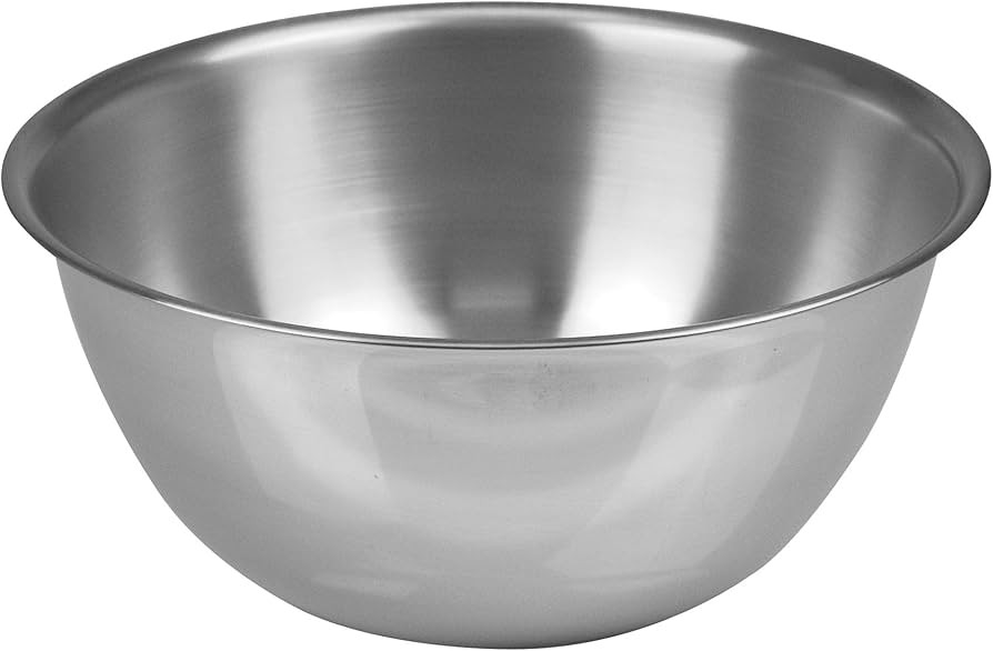 Fox Run Large Stainless Steel, Mixing Bowl, 14.25 x 14.25 x 6.25 inches, Metallic | Amazon (US)