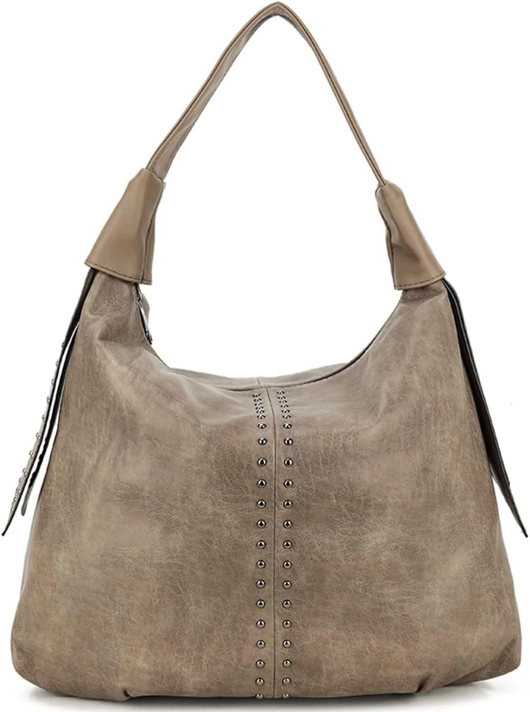 Handbag and Purse for Women PU Leather Studded Shoulder Bag Rivet Top-Handle Satchel Travel Cross... | Walmart (US)