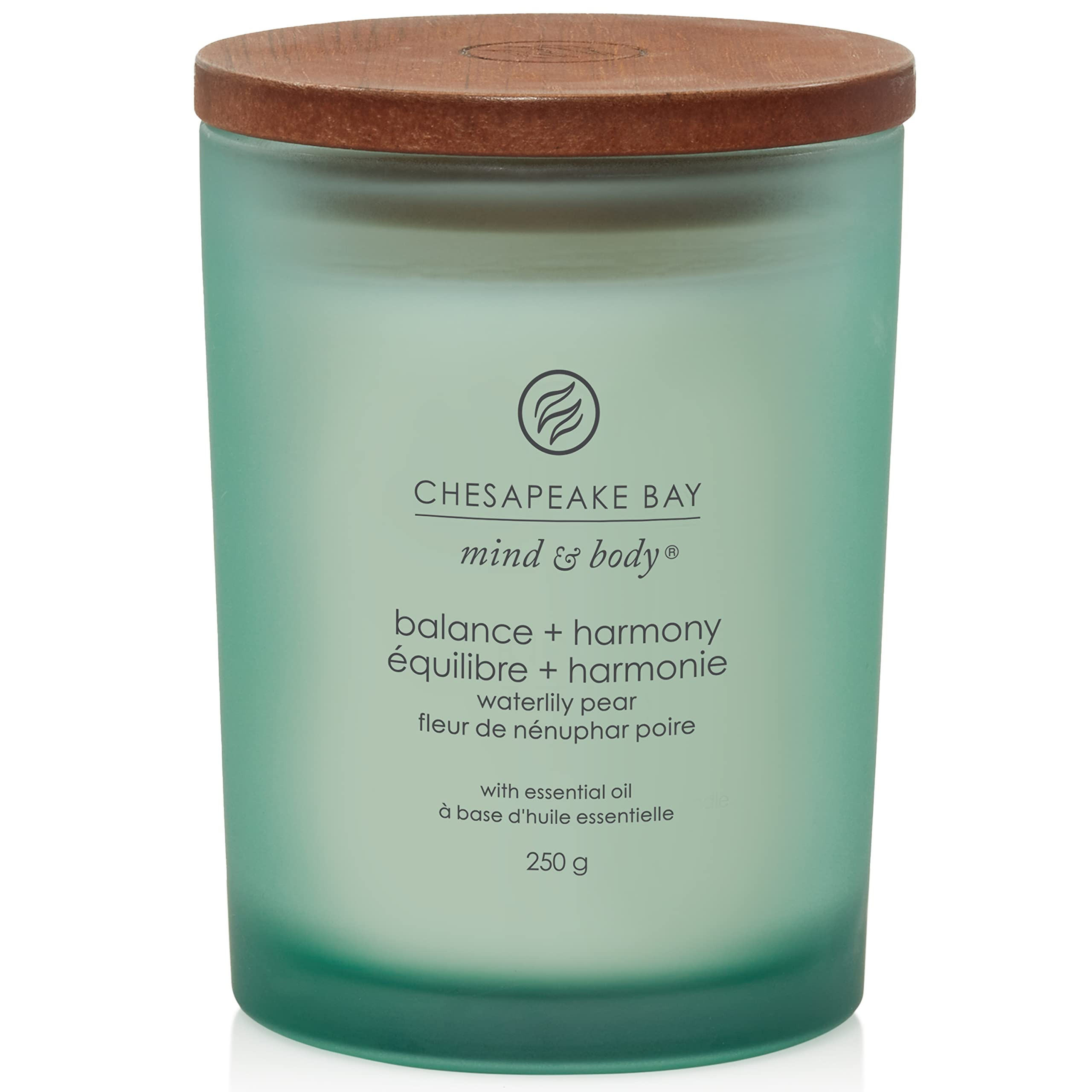 Chesapeake Bay Scented Candle | Balance + Harmony (Water Lily Pear) Medium Aromatherapy Tumbler C... | Amazon (US)