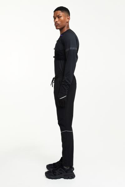 DryMove™ Running Pants - Black - Men | H&M US | H&M (US + CA)