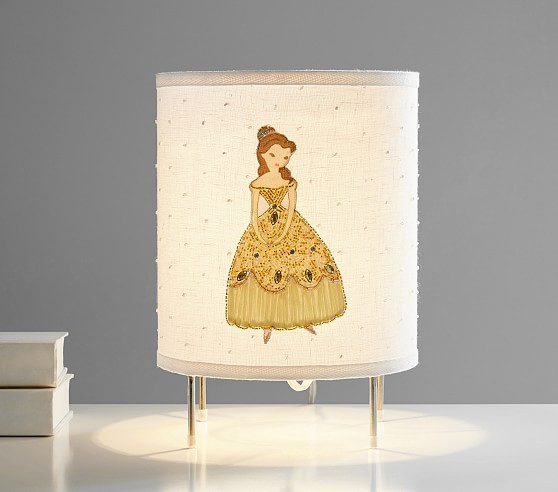 Disney Princess Belle Tabletop Night Light | Pottery Barn Kids