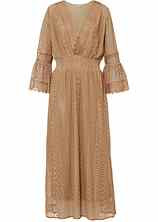 Maxikleid in Crochet-Optik | Bonprix DE