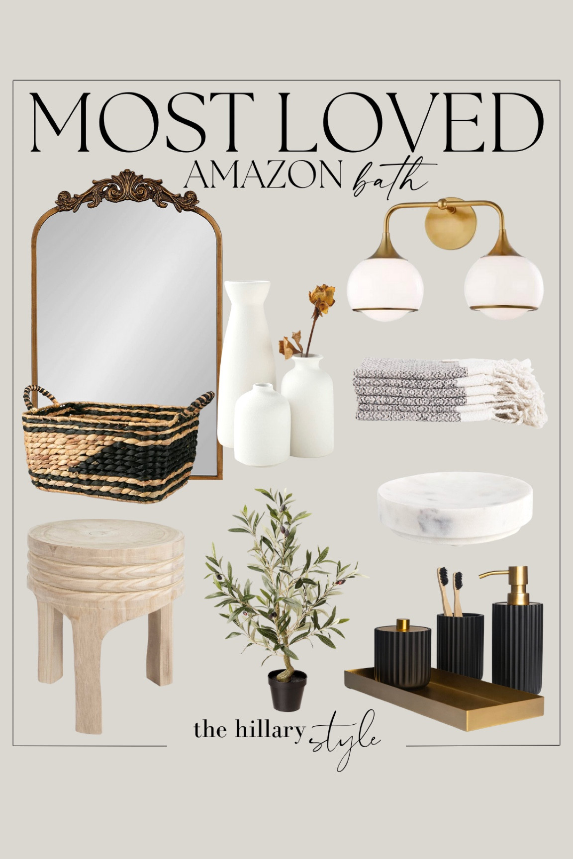 Amazon most loved bath!

Bathroom. Decor. Home decor. Amazon home. 

#LTKstyletip #LTKhome #LTKsalealert