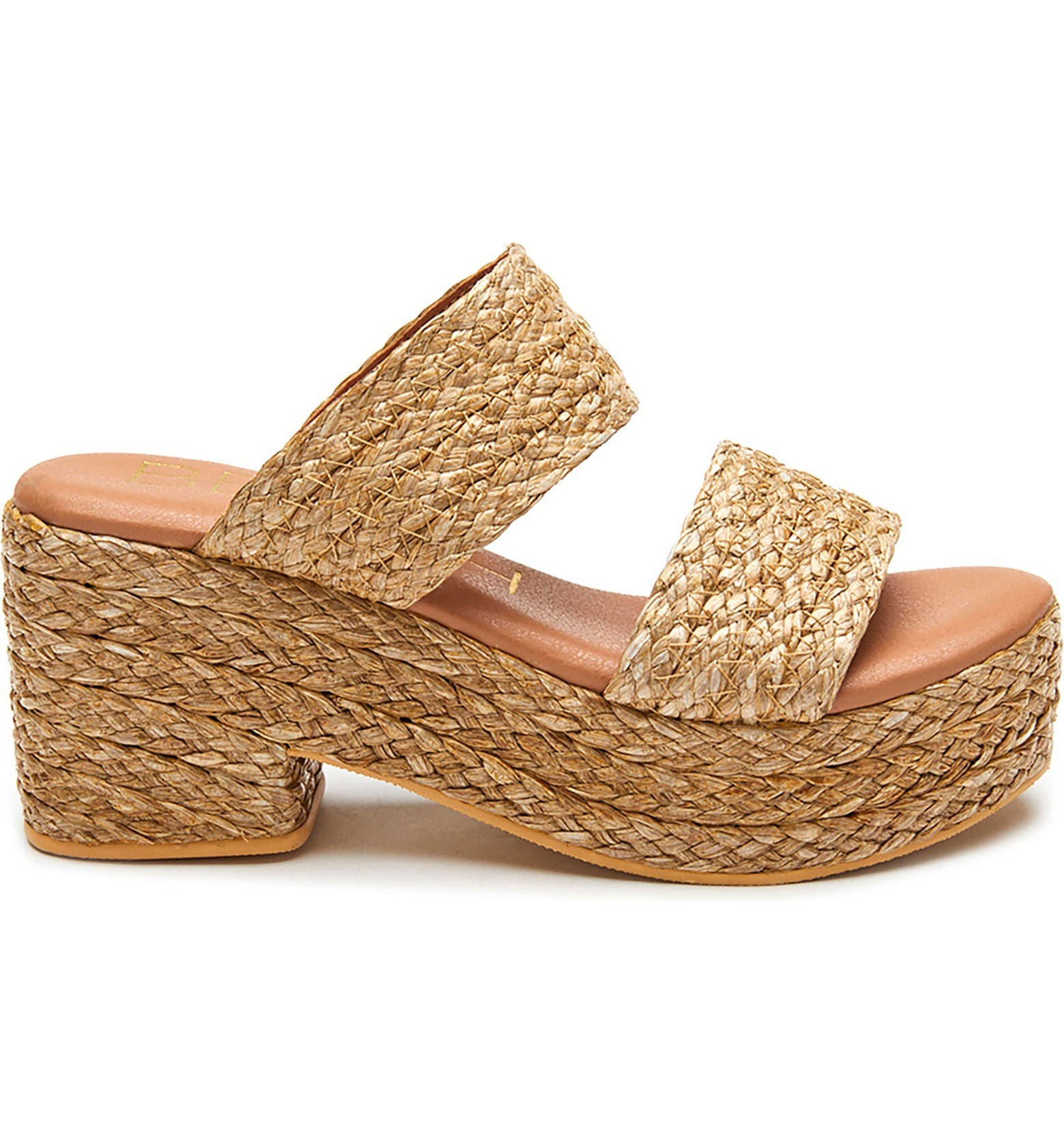Ocean Ave Espadrille Platform Slide Sandal | Nordstrom