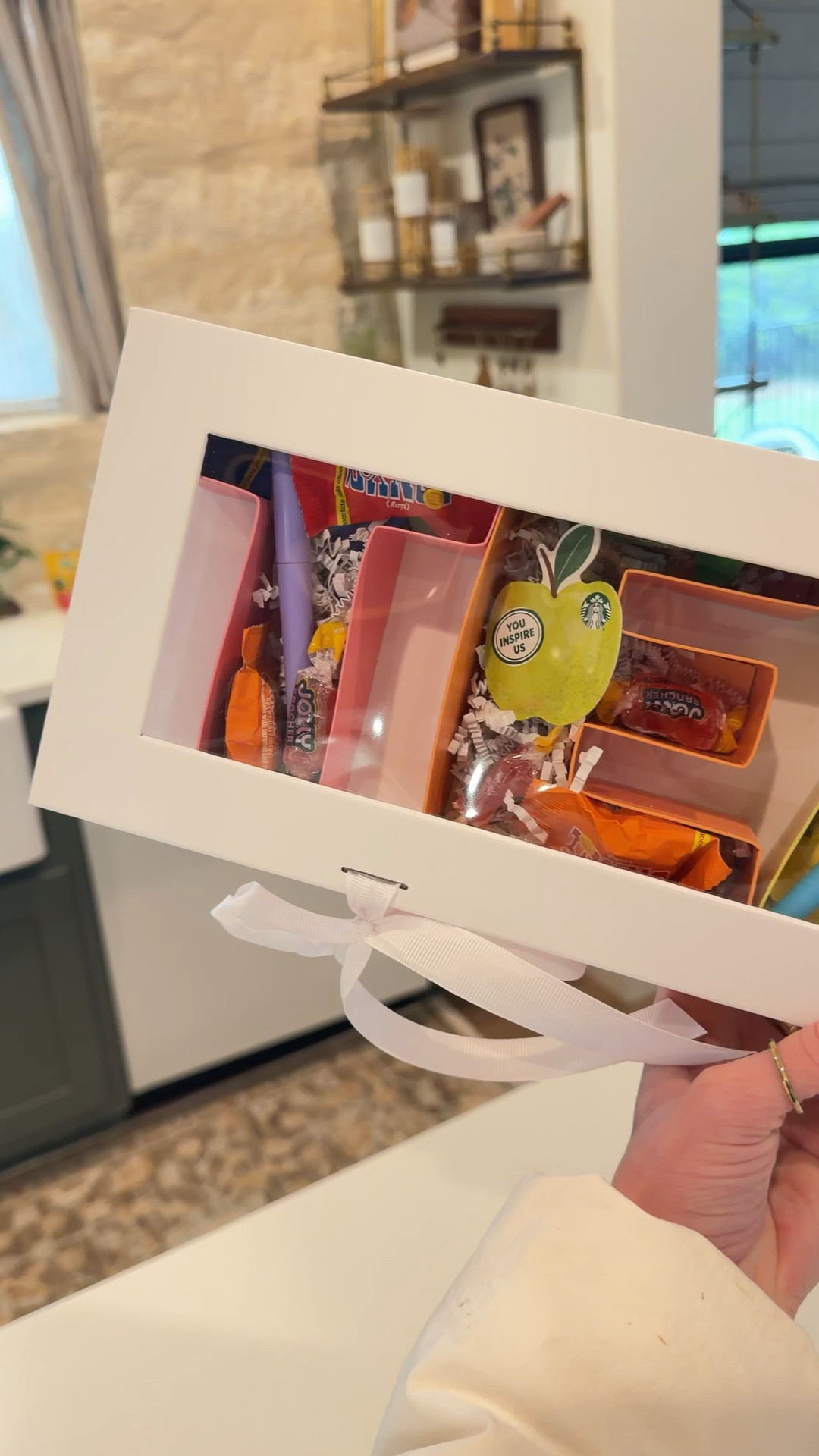 Teacher box for teacher appreciation week! 