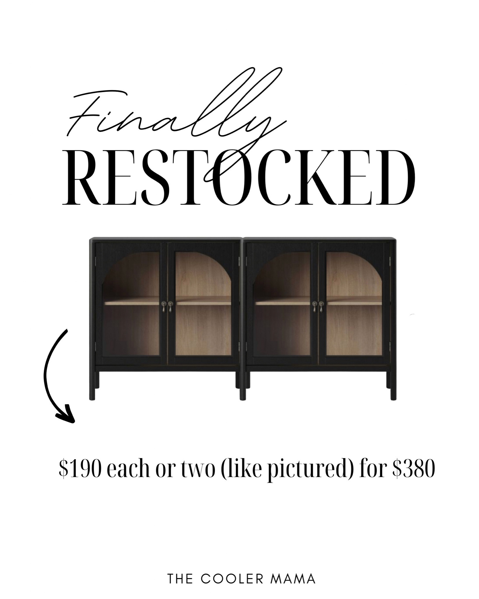 New bedford 2 door accent deals cabinet