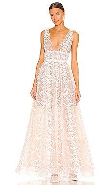 Bronx and Banco Megan Blanc Maxi Dress in White from Revolve.com | Revolve Clothing (Global)