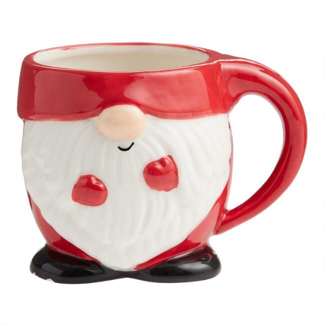 Red Gnome Figural Mug | World Market