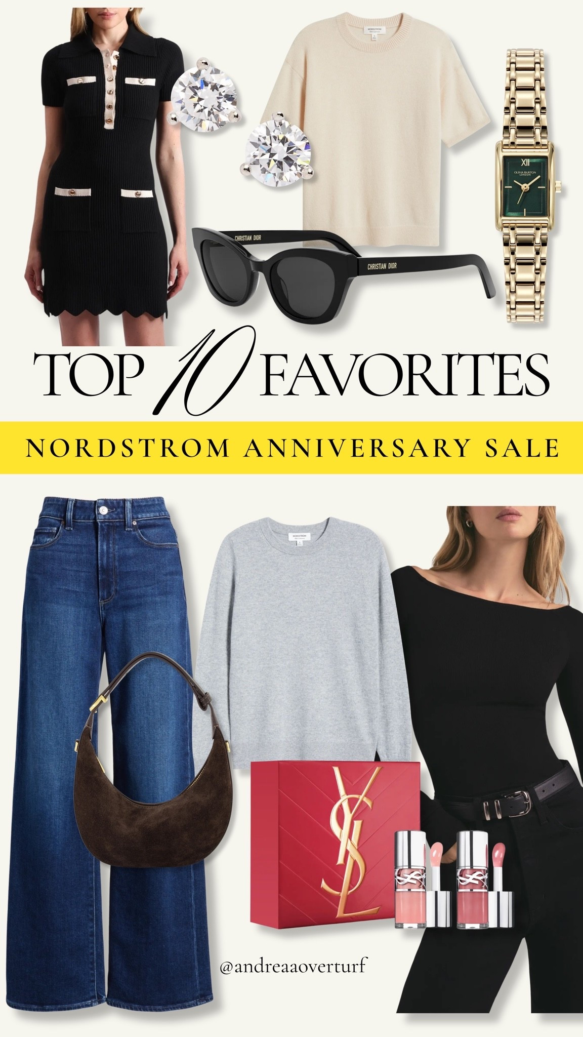 My personal top 10 from the Nordstrom anniversary sale! Denim deals, cashmere sweaters, chic sunnies and more

#LTKSaleAlert