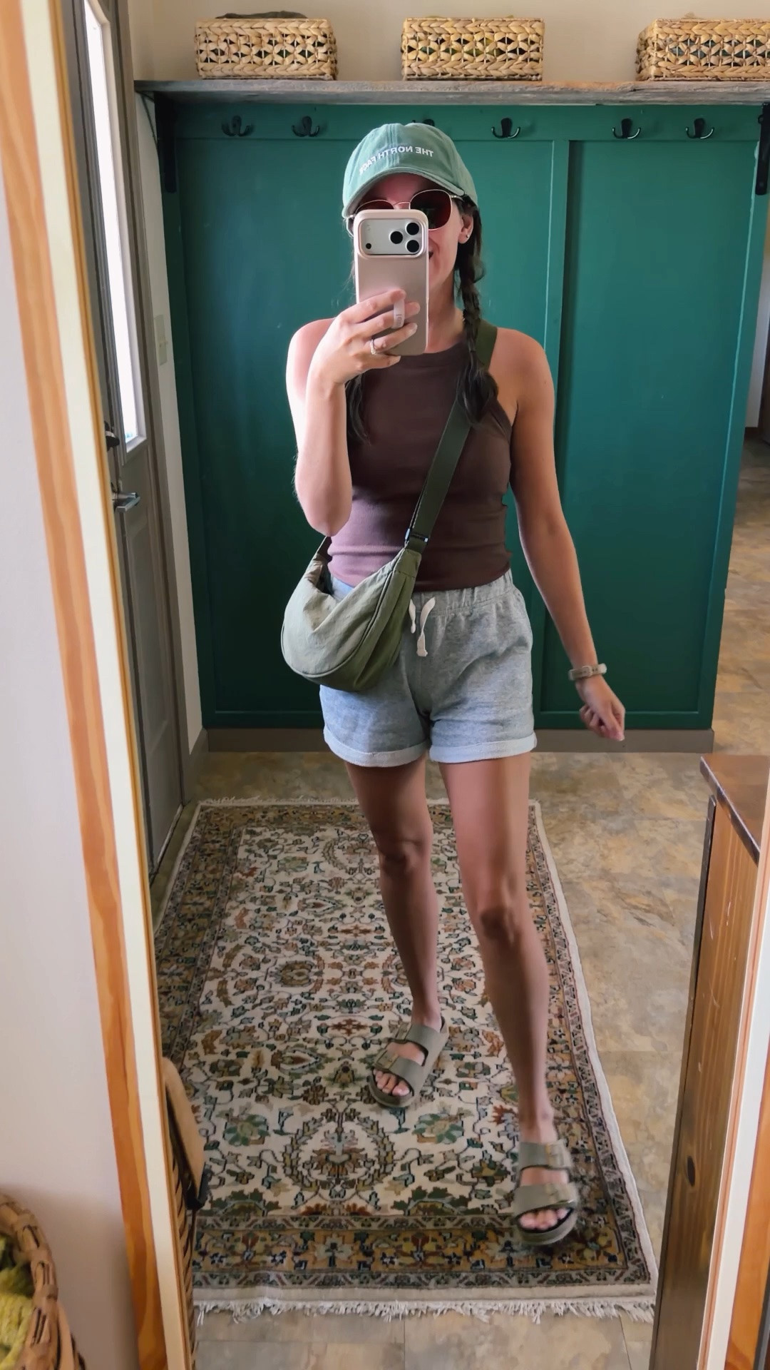 small in my tank, 36 in my sandals. My shorts are soooo old (like high school old!) so I linked similar!

#LTKPetite #LTKmomlife #LTKgrwm