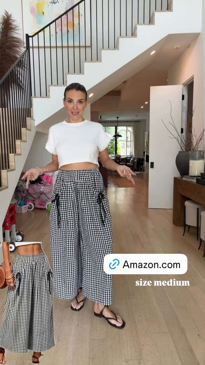I'm all about a summer pant right now! 

 #LTKgrwm #LTKootd