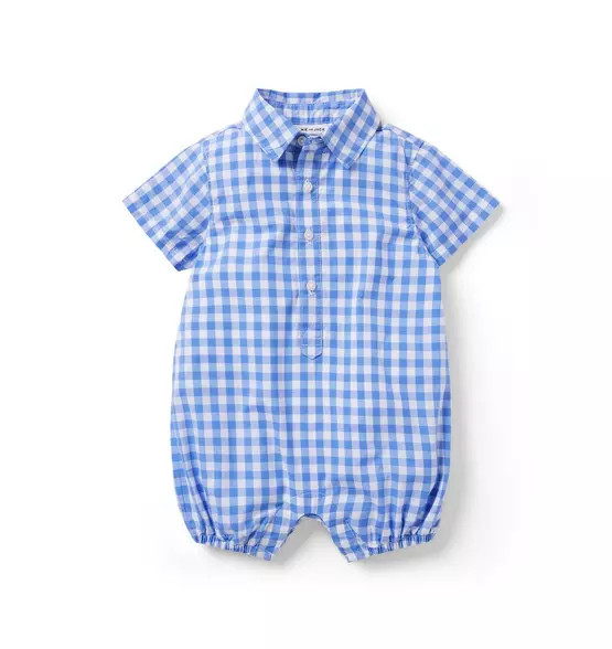 Baby Gingham Romper | Janie and Jack