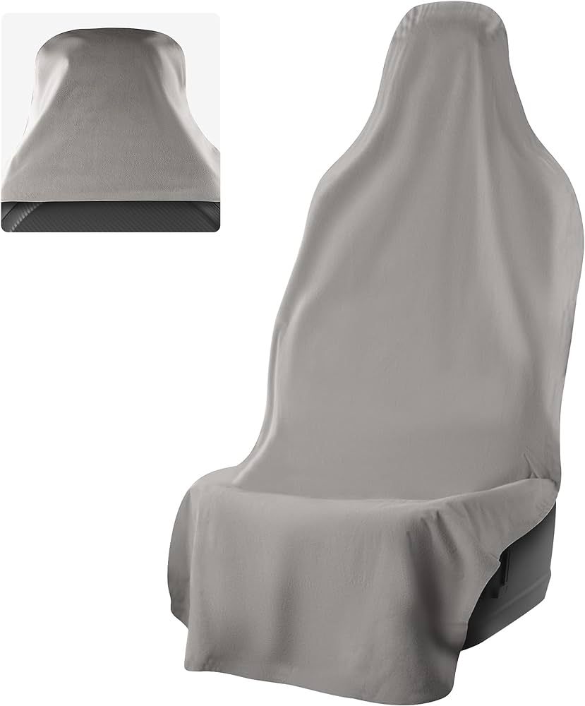 Waterproof SeatShield UltraSport Front Seat Cover - Washable Car Seat Protector from Sweat, Food,... | Amazon (US)