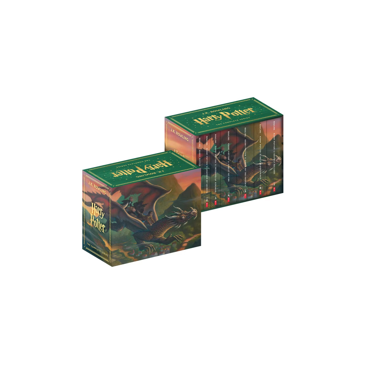 Harry Potter: The Complete Series Boxed Set by J. K. Rowling (Paperback) | Target