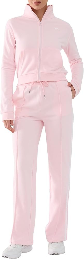 Sweatsuits Women 2 Piece Outfit Zip Up Hoodie Jogger Sweatpants Track Suits Matching Lounge Sweat... | Amazon (US)