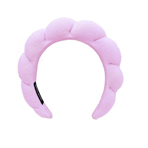 TYSSELY Spa Headbands for Washing Face Makeup Skin Care Headband Women Bubble Facial Beauty Headbands Puffy Shower Towel Band Hair Headband | Amazon (US)