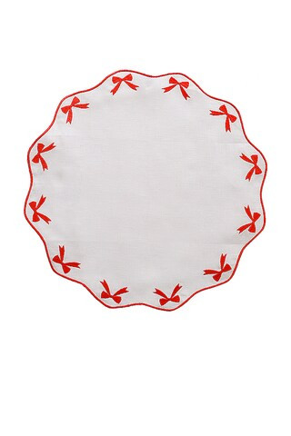 Chefanie Red Bow Placemat from Revolve.com | Revolve Clothing (Global)