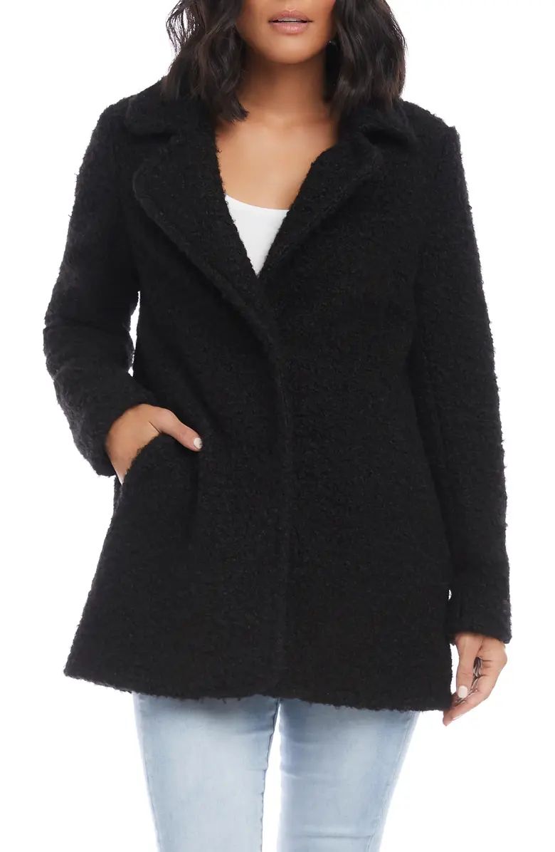 Karen Kane Bouclé Coat | Nordstrom | Nordstrom