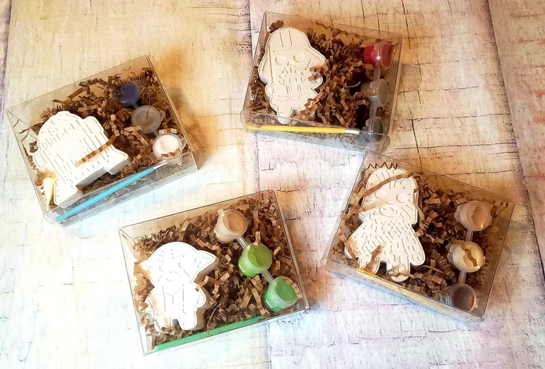 Star Wars Paint Your Own Kits  Party Favors Crayon Names | Etsy | Etsy (US)