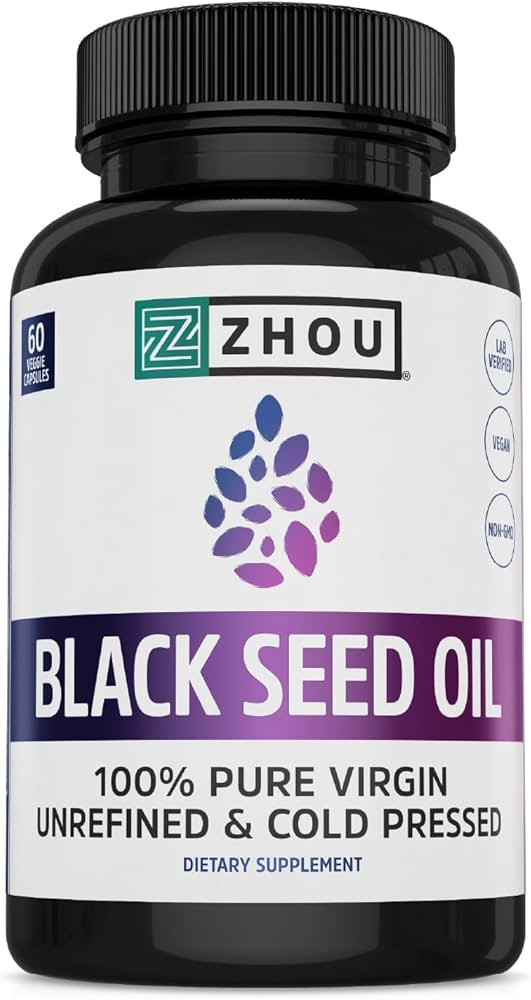 Powerful Immune Support. Our cold pressed, 100% pure, non-GMO Black Seed Oil Capsules are packed ... | Amazon (US)