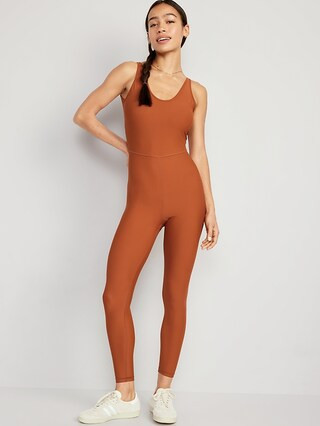 Sleeveless PowerSoft 7/8 Bodysuit for Women | Old Navy (US)